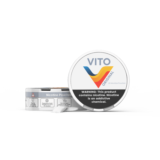 VITO Original (Unflavored) - www.usanico.comNicotine Pouches5 cans3mg