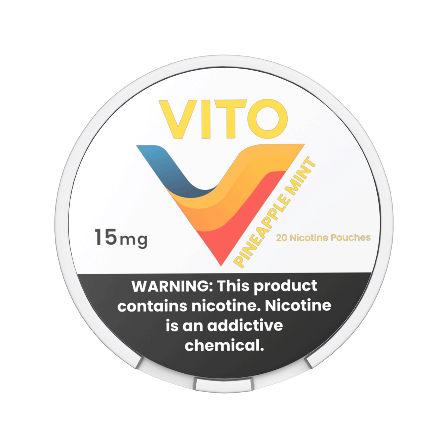 VITO Pineapple Mint 15mg Nicotine Pouches