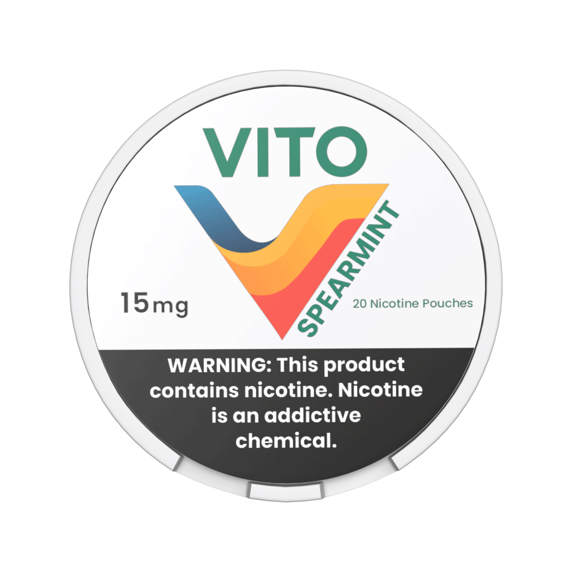 VITO Spearmint 15mg Nicotine Pouches