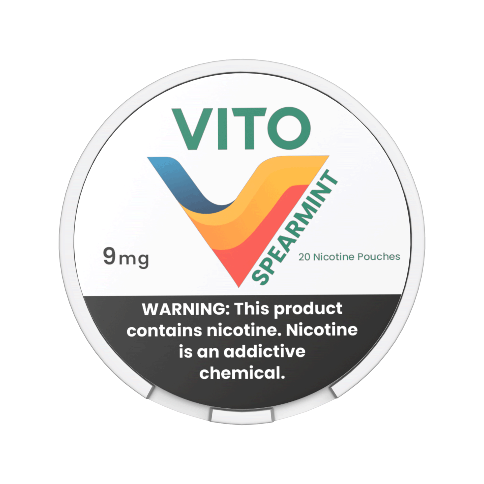 VITO Spearmint 9mg Nicotine Pouches
