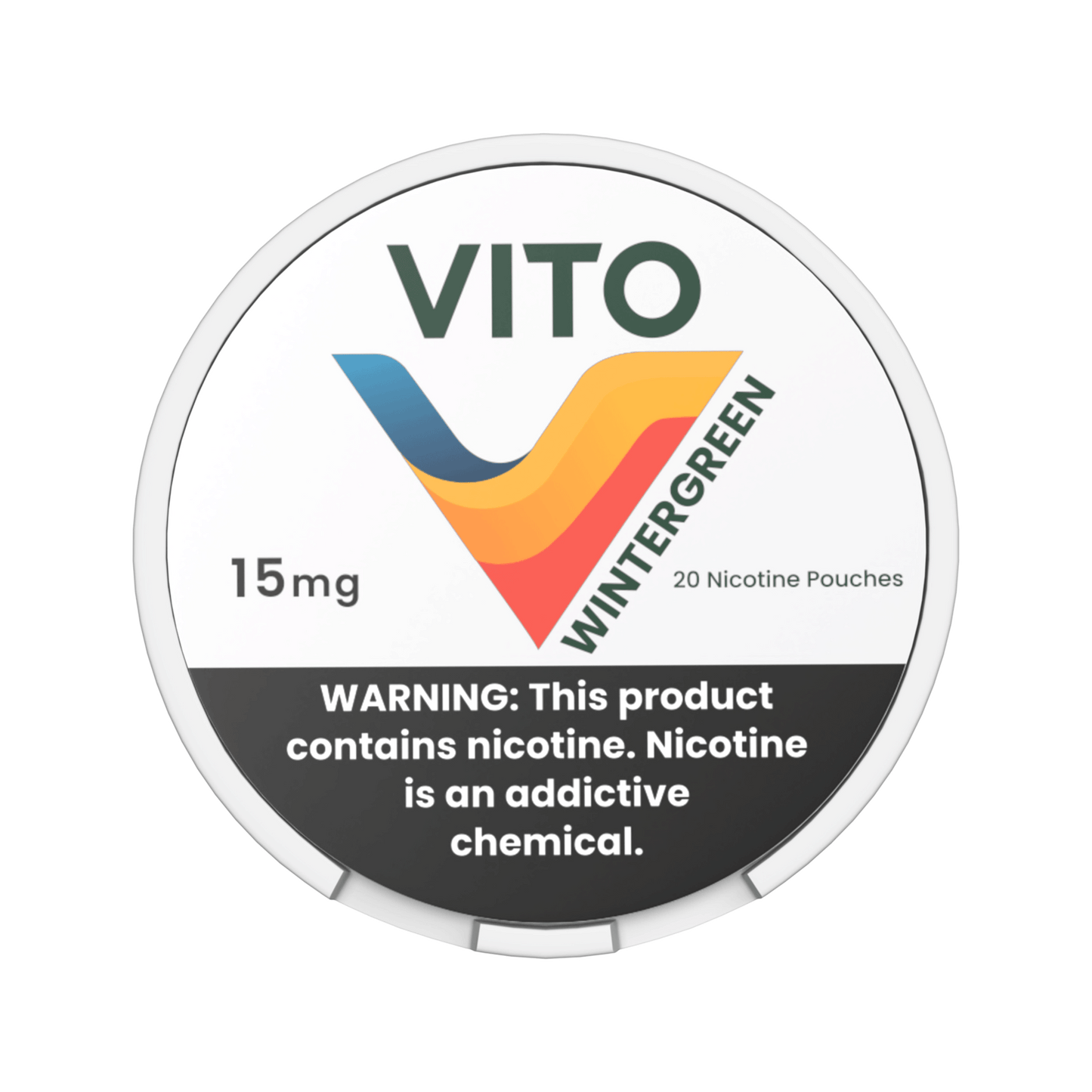 VITO Wintergreen 15mg Nicotine Pouches
