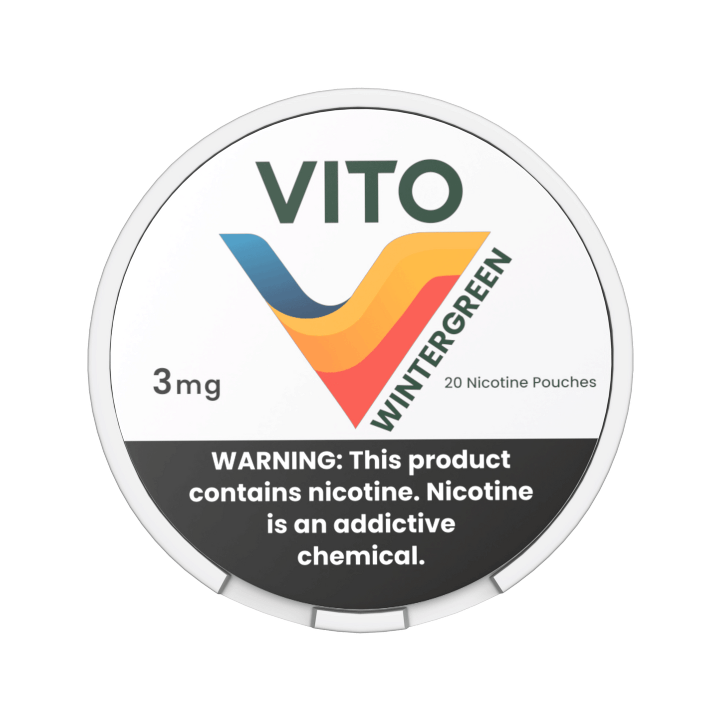 VITO Wintergreen 3mg Nicotine Pouches
