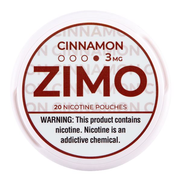 ZIMO Cinnamon 3mg Nicotine Pouches