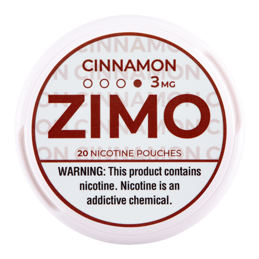 ZIMO Cinnamon 3mg Nicotine Pouches