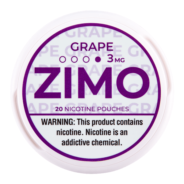 ZIMO Grape 3mg Nicotine Pouches