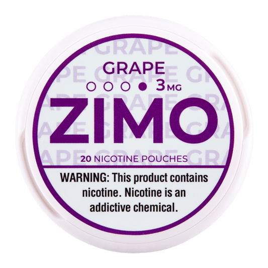 ZIMO Grape 3mg Nicotine Pouches
