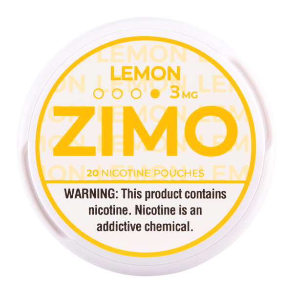 ZIMO Lemon 3mg Nicotine Pouches