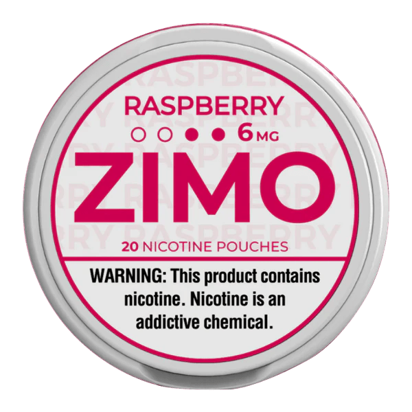 ZIMO Raspberry 6mg Nicotine Pouches