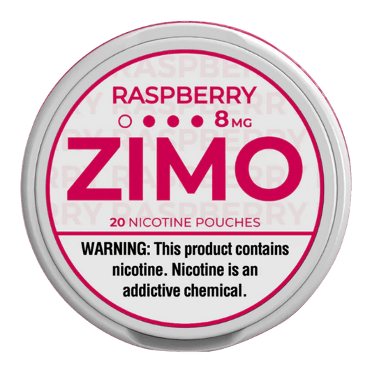 ZIMO Raspberry 8mg Nicotine Pouches