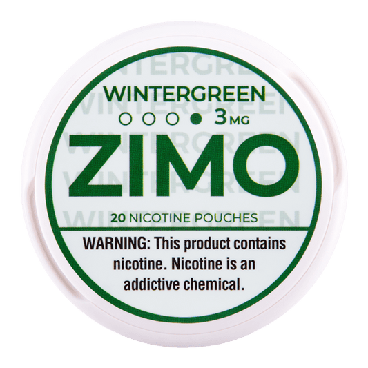 ZIMO Wintergreen 3mg Nicotine Pouches