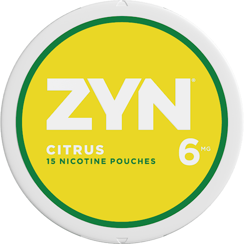 ZYN Citrus 3mg, 6mg - www.usanico.comNicotine Pouches5 cans6mg