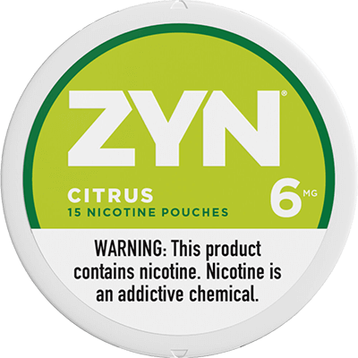 ZYN Citrus 6mg - www.usanico.comNicotine Pouches5 cans6mg
