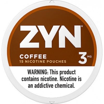 ZYN Coffee - www.usanico.comNicotine Pouches5 cans3mg