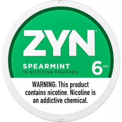 ZYN Spearmint 6mg Nicotine Pouches