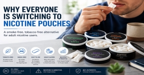 Tobacco-free nicotine pouches available in multiple flavors and nicotine strengths