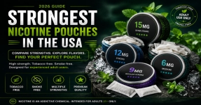 Adult tobacco-free nicotine pouches available in high nicotine strengths and multiple flavors.