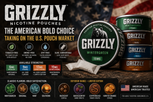Grizzly Nicotine Pouches: The American Bold Choice Taking on the U.S. Pouch Market