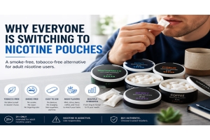 Tobacco-free nicotine pouches available in multiple flavors and nicotine strengths