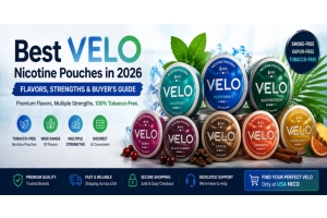 Best VELO nicotine pouches in 2026 featuring popular flavors, nicotine strengths, and a complete buyer's guide for adult nicotine users.