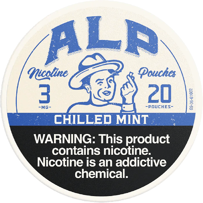ALP Chilled Mint 3mg Nicotine Pouches