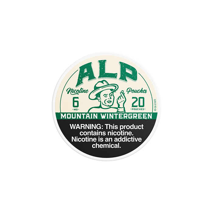 ALP Mountain Wintergreen 6mg Nicotine Pouches