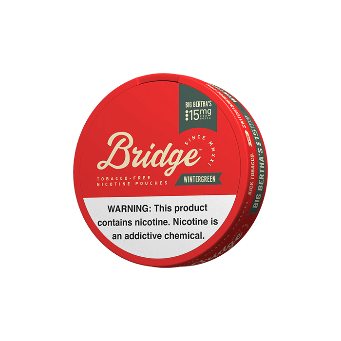 BRIDGE Wintergreen 15mg Nicotine Pouches