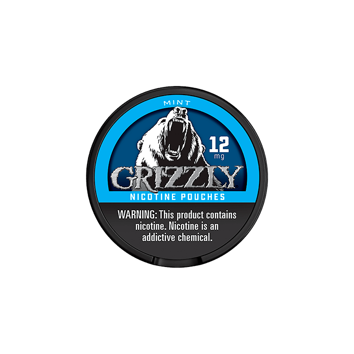 Grizzly Mint 12mg Nicotine Pouches