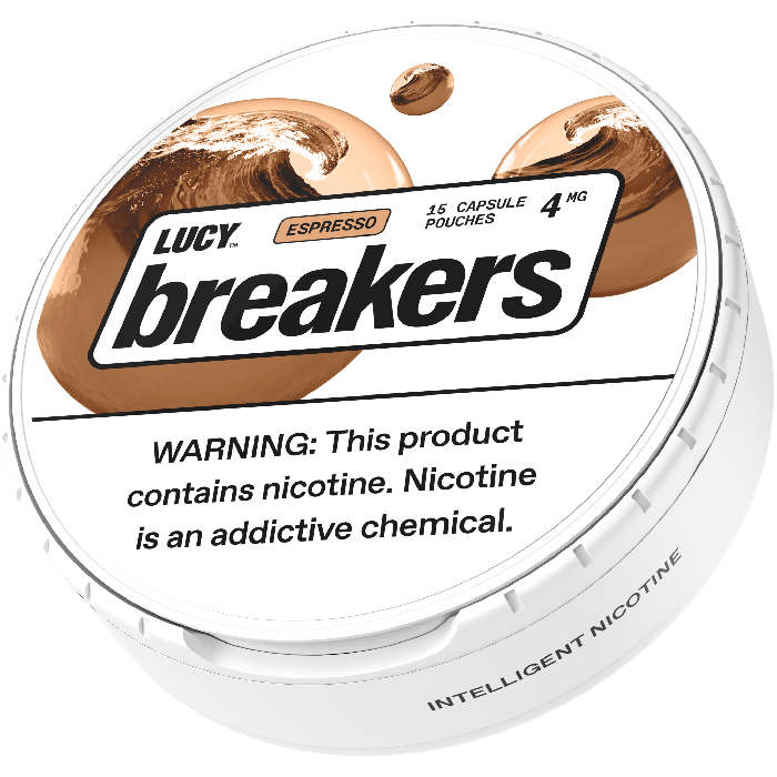 LUCY Breakers Espresso 4mg Nicotine Pouches