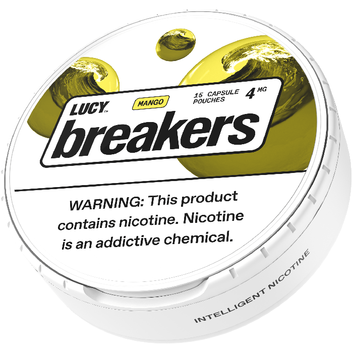 LUCY Breakers Mango 4mg Nicotine Pouches