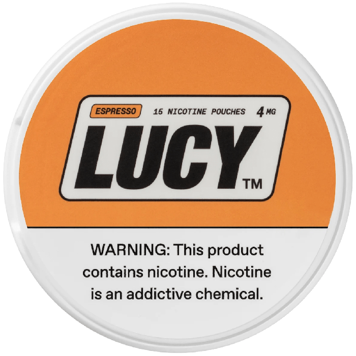 LUCY Espresso 4mg Nicotine Pouches