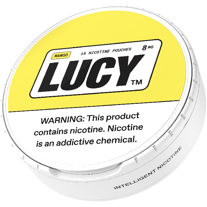 LUCY Mango 8mg Nicotine Pouches
