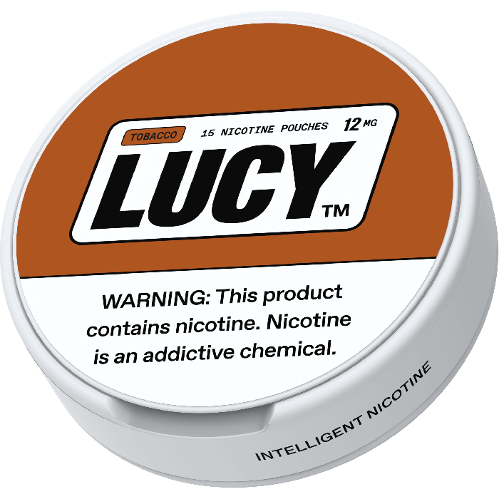 LUCY Tobacco 12mg Nicotine Pouches