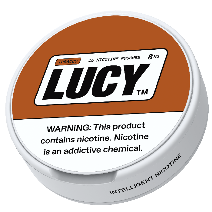 LUCY Tobacco 8mg Nicotine Pouches