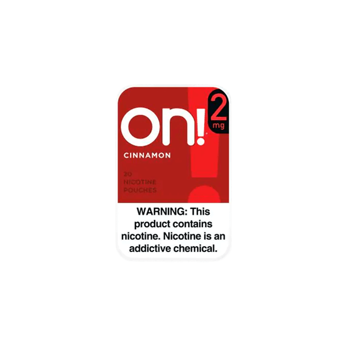 On! Cinnamon 2mg Nicotine Pouches