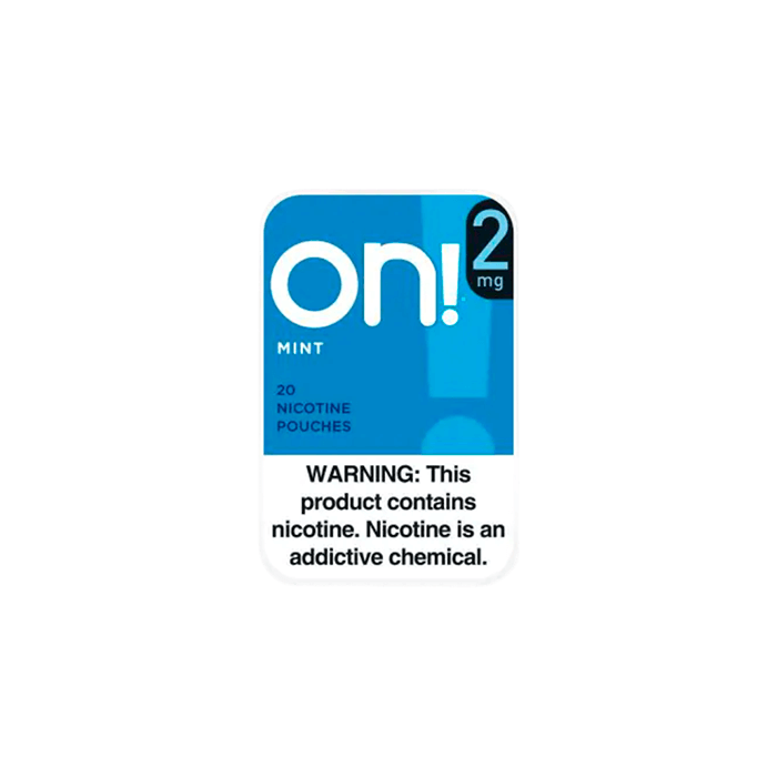 On! Mint 2mg Nicotine Pouches
