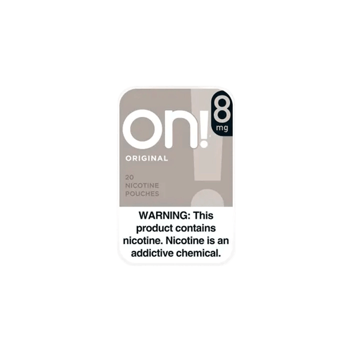 On! Original 8mg Nicotine Pouches