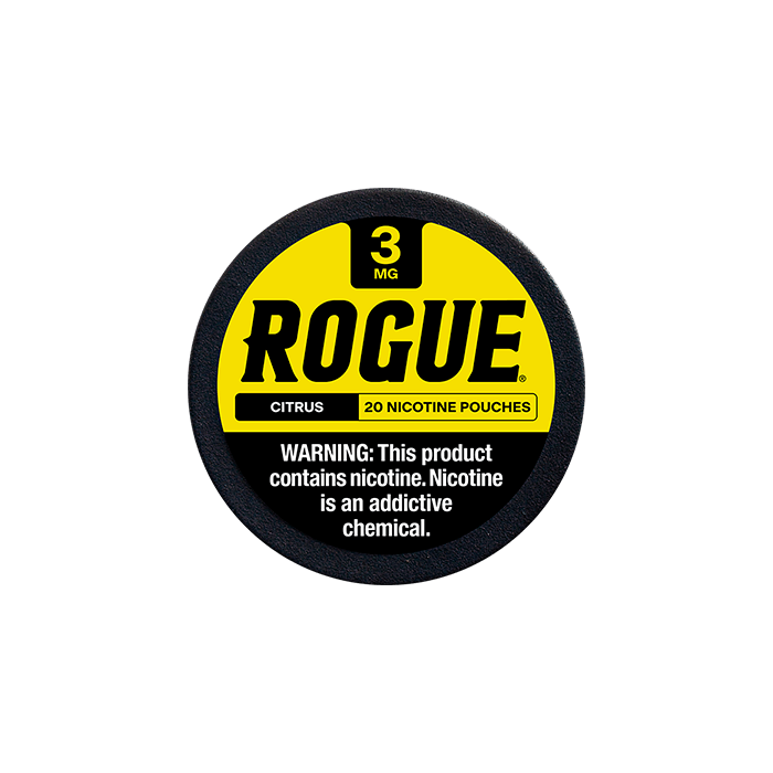 Rogue Citrus 3mg Nicotine Pouches