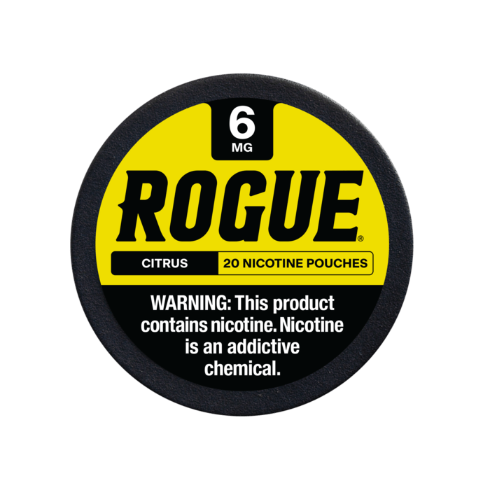 Rogue Citrus 6mg Nicotine Pouches