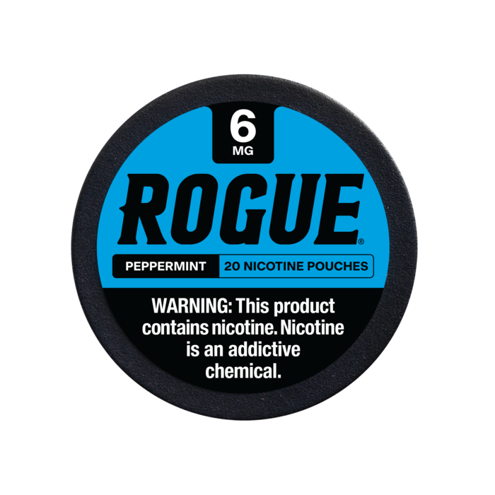 Rogue Peppermint 6mg Nicotine Pouches