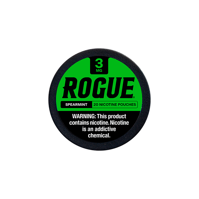 Rogue Spearmint 3mg Nicotine Pouches