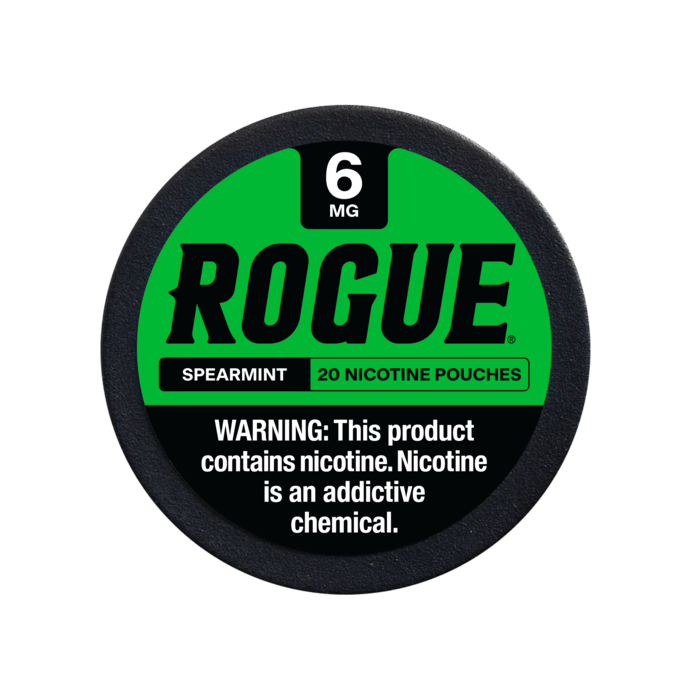 Rogue Spearmint 6mg Nicotine Pouches
