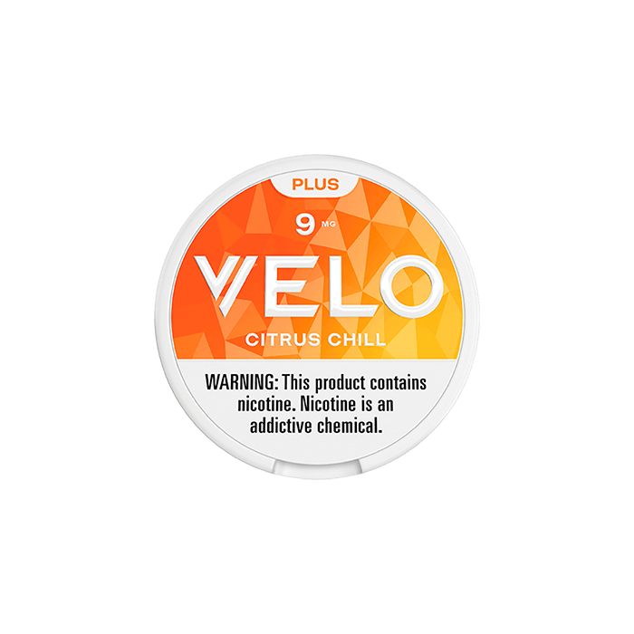 VELO Plus Citrus Chill 9mg Nicotine Pouches