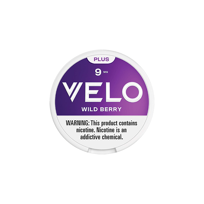 VELO Plus Wild Berry 9mg Nicotine Pouches