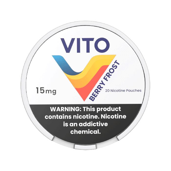 VITO Berry Frost 15mg Nicotine Pouches