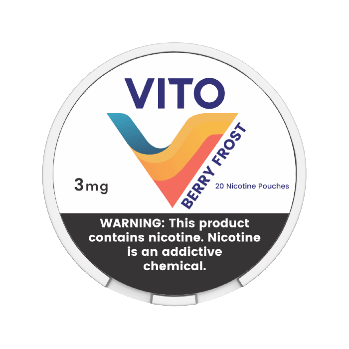 VITO Berry Frost 3mg Nicotine Pouches