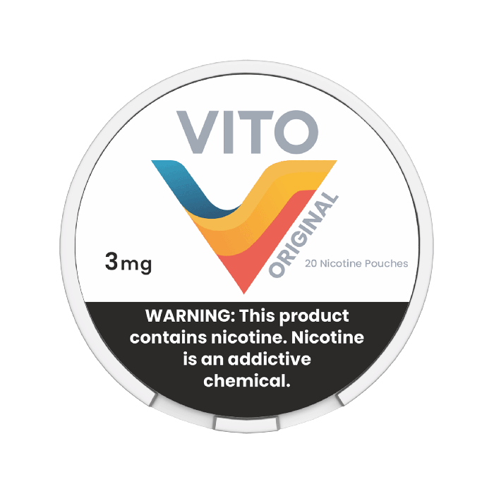 VITO Original (Unflavored) 3mg Nicotine Pouches
