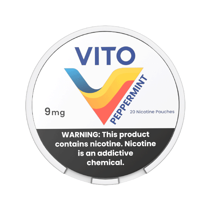 VITO Peppermint 9mg Nicotine Pouches