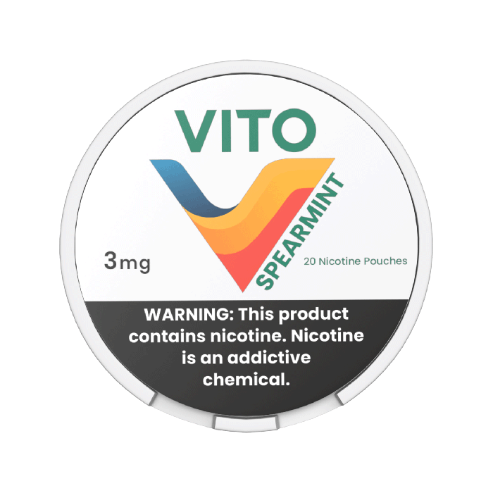 VITO Spearmint 3mg Nicotine Pouches
