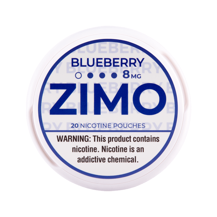 ZIMO Blueberry 8mg Nicotine Pouches