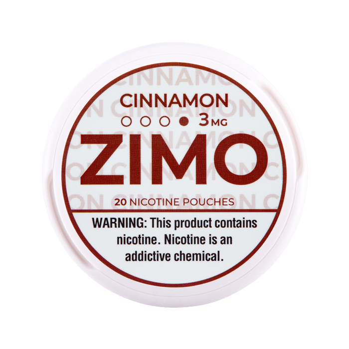 ZIMO Cinnamon 3mg Nicotine Pouches